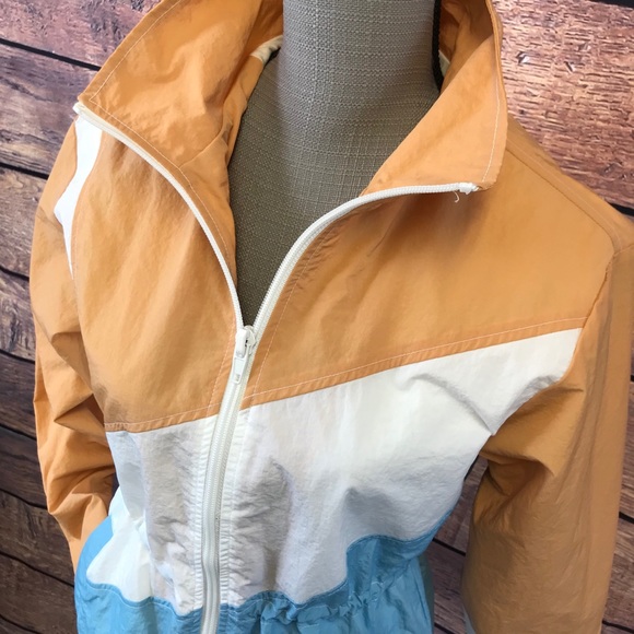 SOLD UO Austen Colourblock Windbreaker Jacket - Picture 16 of 16